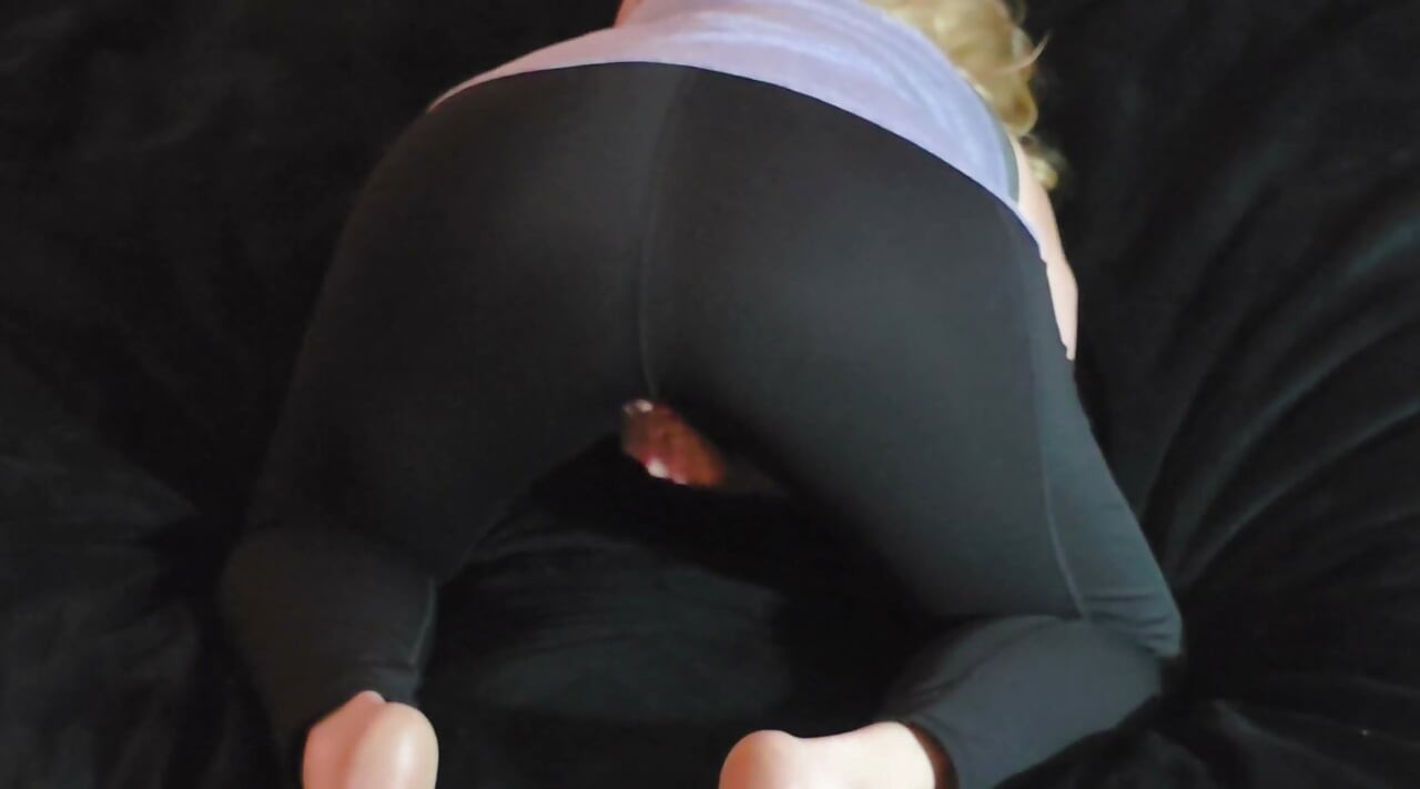 Part 1 – Kelly Enjoying A Little Solo Fun Before Getting Caught