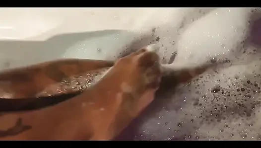 Birthday Sex Party in the Bath