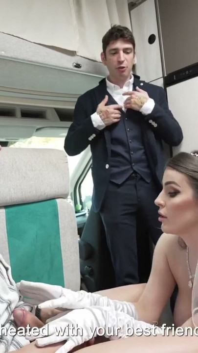 BANGCAN - Kinky bride Marica Chanelle cuckold sex | Clip 1
