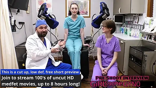 Luci Starr's 1st Ever Gyno Exam