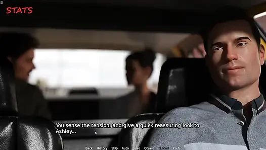 Evli kadın takside aldatılan kocasının önünde yabancıyla eğleniyor