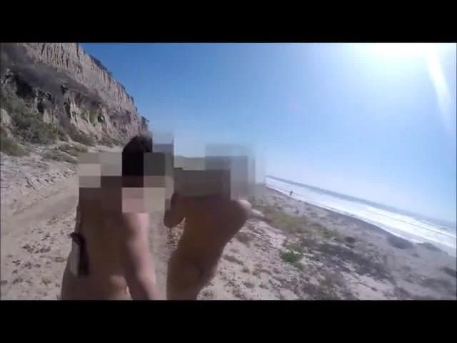 Bronha com primo  liberal na praia parte 1