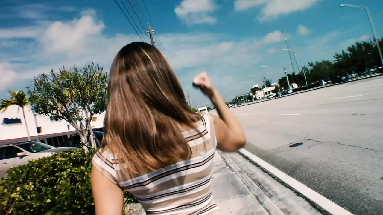 Morgan Dayne Gets Her Face Splattered with Jizz After Getting Picked up