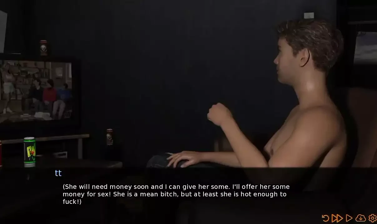 Schöne LINDA in der gangbang-stadt