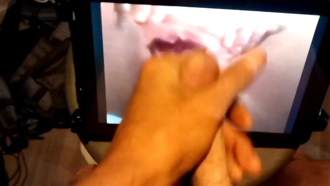 Creaming Marie's Open Wet Pussy