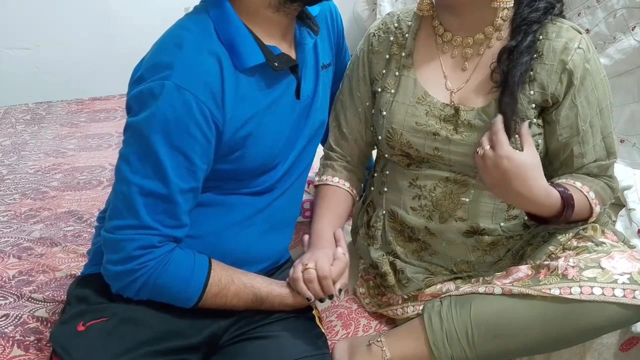 Brother-in-law gives gifts to sister-in-law on her wedding anniversary