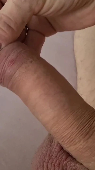 Powerful moment from "BDSM Cock Sounding Wife sounds Husbands Cock"