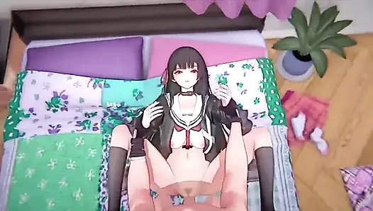 Wuthering Waves - Chisa Passionate Sex with Rover Intense Moaning - 3D Hentai Animation