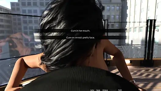 Milf Anna Giving Blowjob And Boobjob To Her Colleague Cock