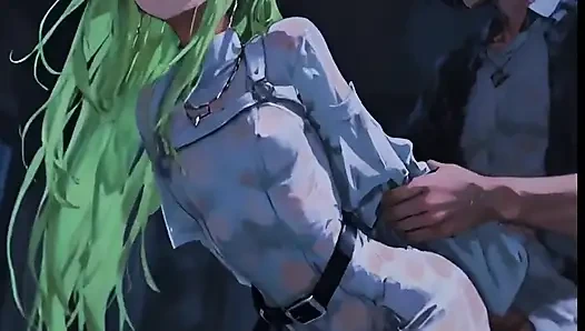 Green Hair, White Shirt, and the Night She Finally Lets Go