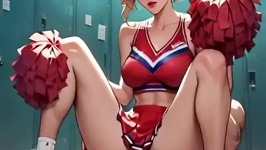 Beautiful cheerleader gets fucked after a class with her instructor, what a big ass and what big tits