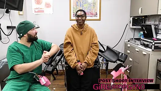 Daisy Mynx's 1st EVER Gyno Exam