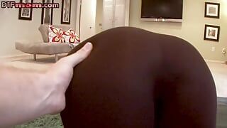 DTF busty MILF POV fucked in pussy before cocksucking