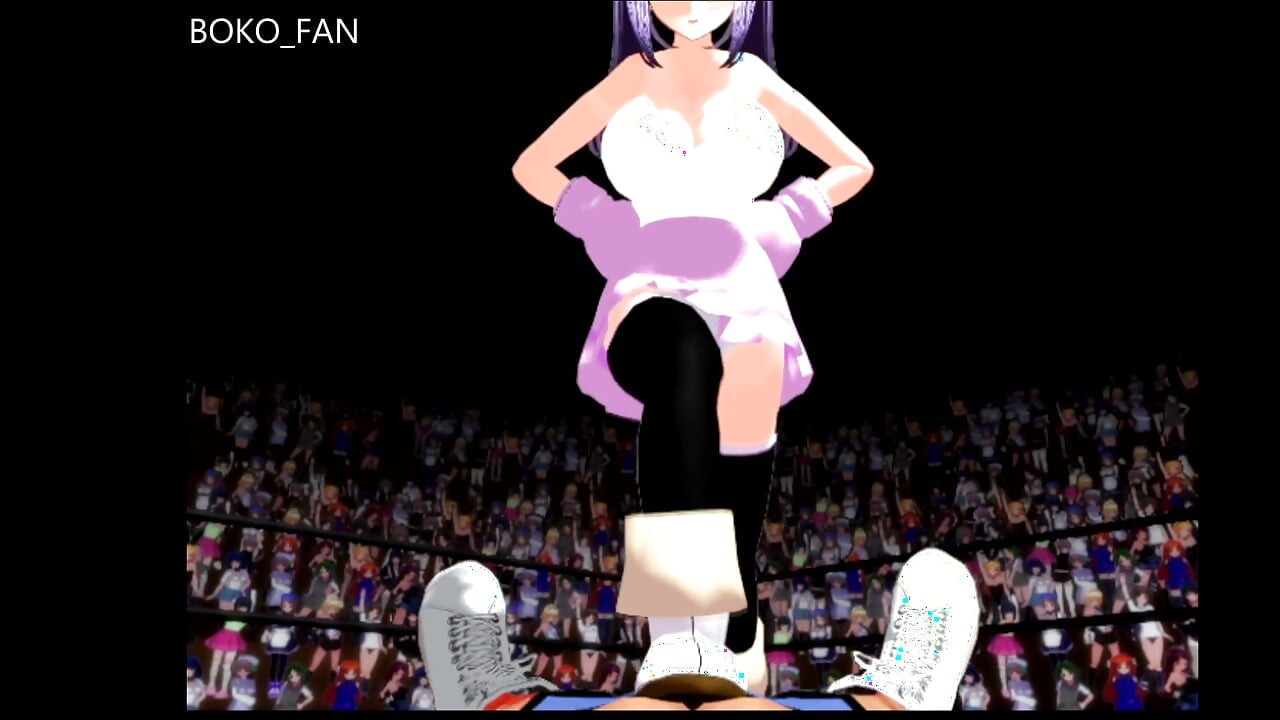 Ultimate Fighting Girl Type B Ball Busting