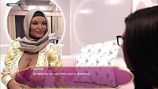 Fatima lust - 3 fatima belajar cara nyepong kontol