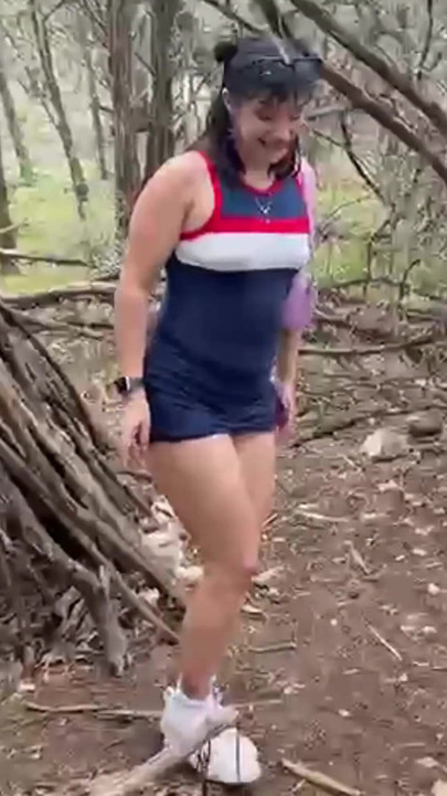 Flashing My Ass in the Woods