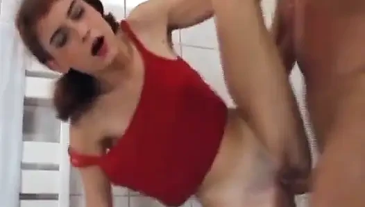 Cute Teen From Germany Got Fucked in the Bathtub