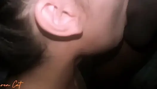 Perfekter blowjob, bis er einen schönen cumshot bekommt