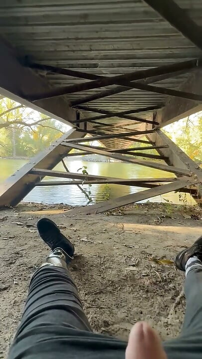 Boise idaho greenbelt si cewek pecinta sepeda lagi asik masturbasi di tempat umum