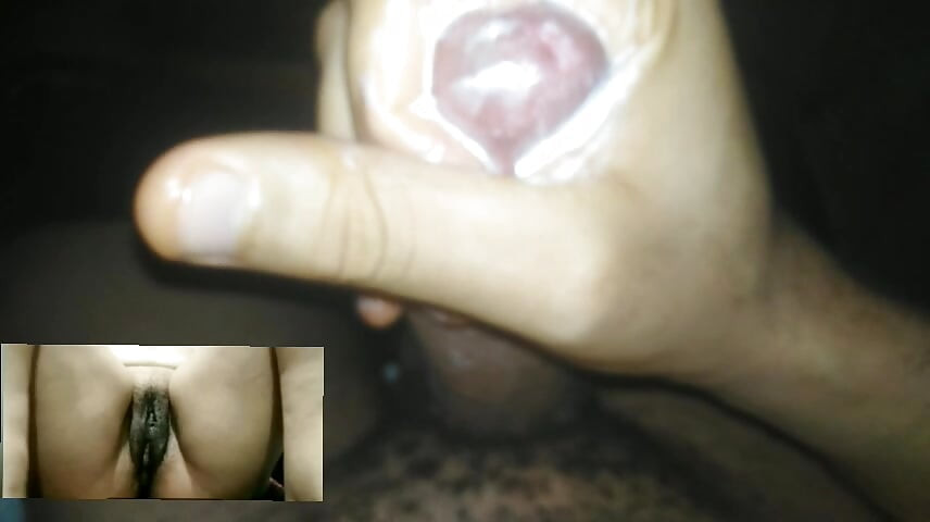 Masturbating