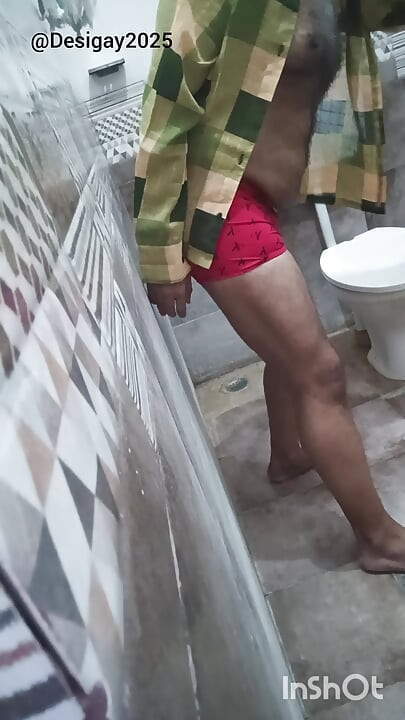 RED TRUNKS & THONG