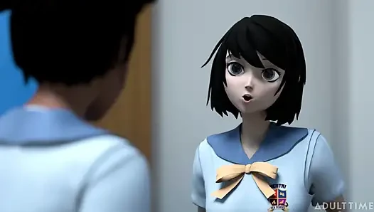 Kampus seks hentai episode 8 - sahabat toket besar latihan scissoring bareng-bareng di universitas seks hentai