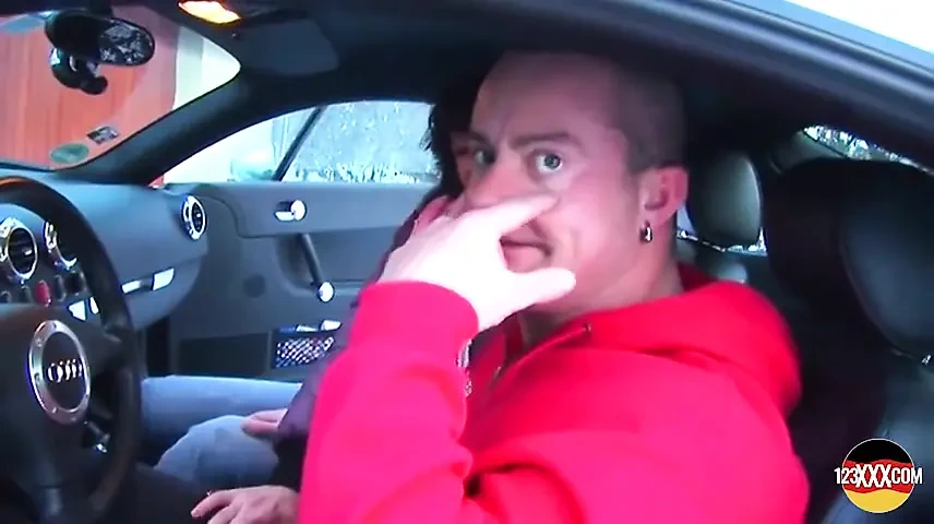 Cute Euro Girl Needed Help with Her Car