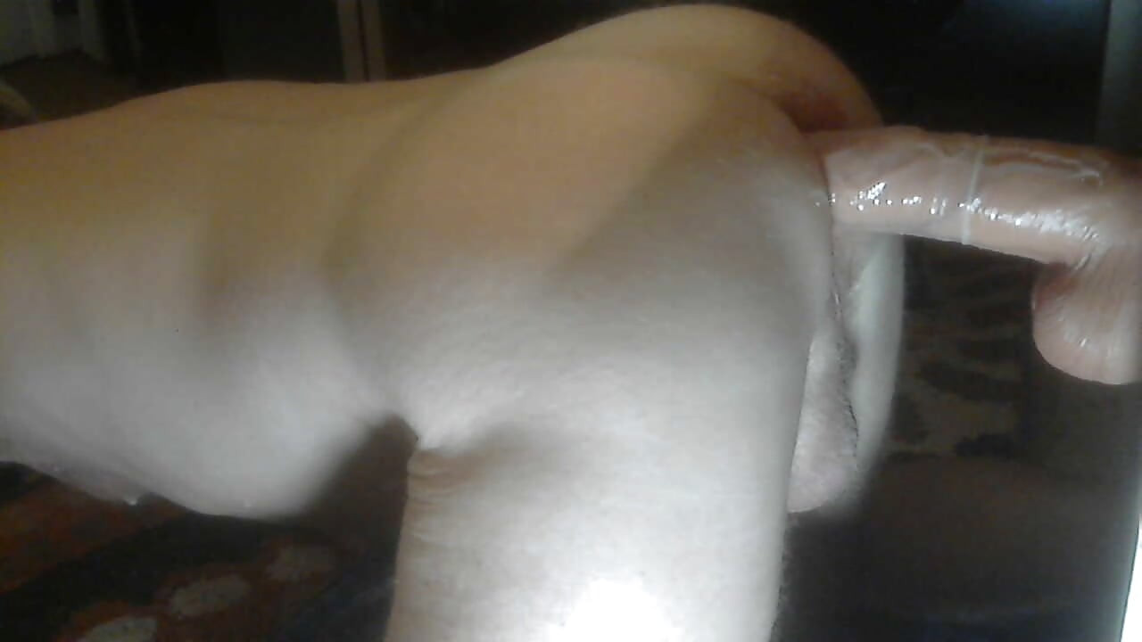 Big Dildo Fucking My Wet Hole Deep