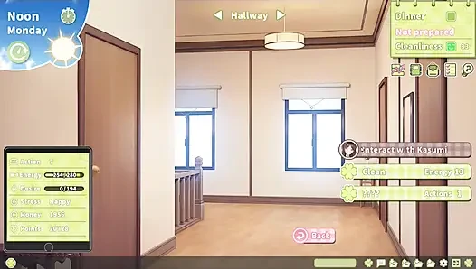 Game hentai - summer clover kasumi dientot habis-habisan posisi misionaris, boobjob, dan doggy style