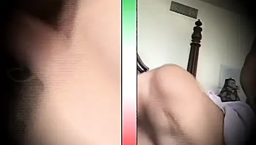 Mädchen mit piercings auf titten und muschi lutscht und bringt großen schwanz zum kommen