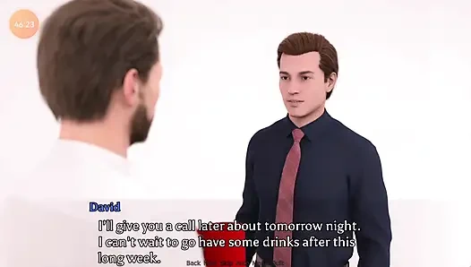 Идеальный брак No8 Крис и Энн болтают в постели.