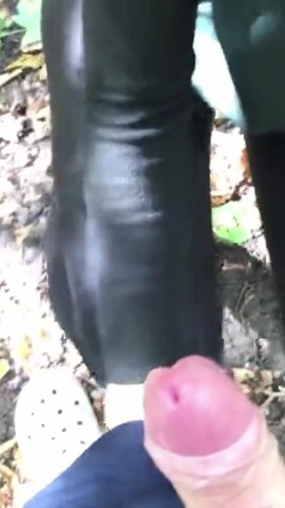 My first time having sex in the forest! | Clip 1