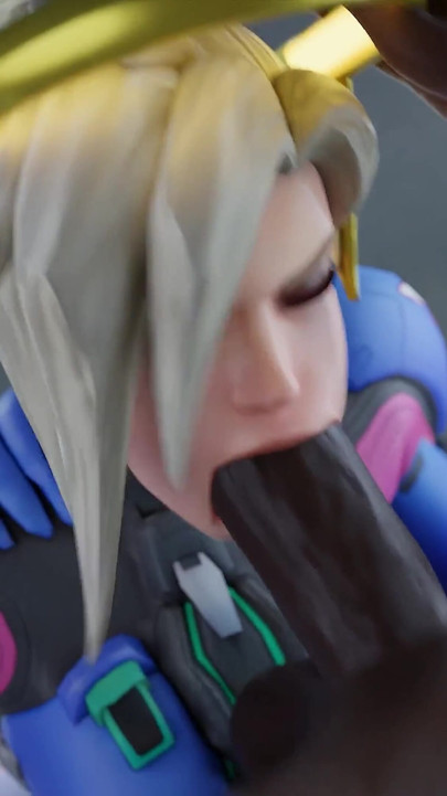 Bữa tối lãng mạn của Mercy đã sai lầm - BBC làm hỏng mông của cô ấy - 3d overwatchanimation