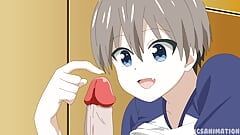 Uzaki-chan Wa Asobitai! Xxx porno-parodie - Hana Uzaki-animatie volledige harde seks anime hentai