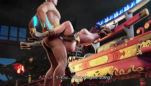 Busty 3D Azula Blowjob and Fuck