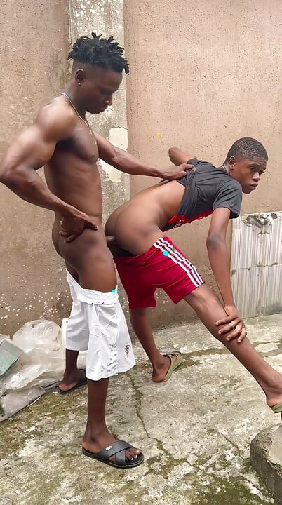 Outdoor Stepson Ass Hunting Fuck