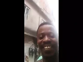 Tranny naked at the Favela