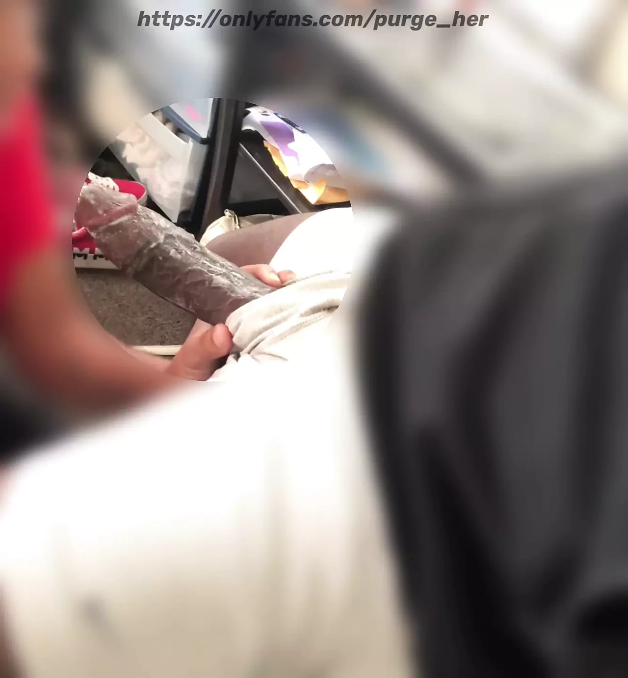 Her throat is wrestling with my dick. Throat goat is not showing mercy on my dick. Click ONLYFANS link for more