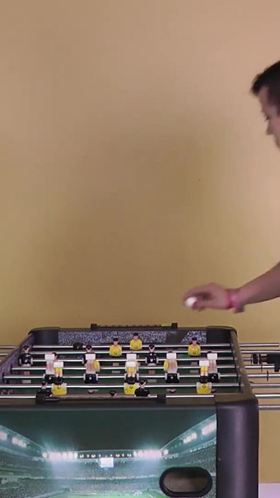 A strip foosball game promises a spanking treat at the end | Clip 1