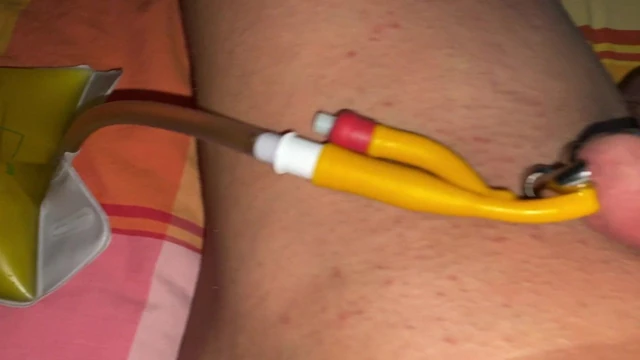 Relax with my 18ch catheter