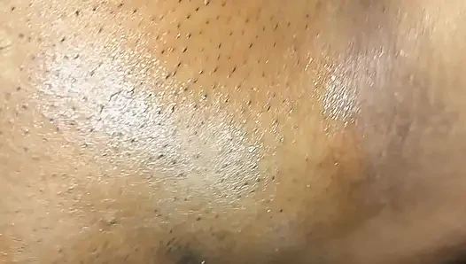 Cum inside the pussy fucking with oil