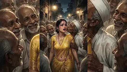 INDISCHE MILFs und Bhabhi völlig dominiert von schmutzigen MUSLIMISCHEn Männern - Öffentliche Gruppe & Korruption