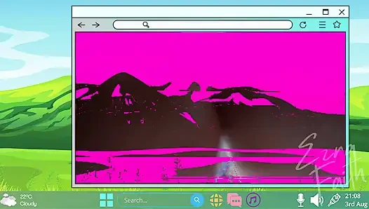 Ev hanımının arkadaşını hackliyor bilgisayarını hackliyor ve boşalmalarını izlemeni sağlıyor - ezra faith - hd