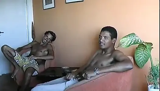 Hardcore moments with Brazilian girls taking cock in mouth, pussy and ass