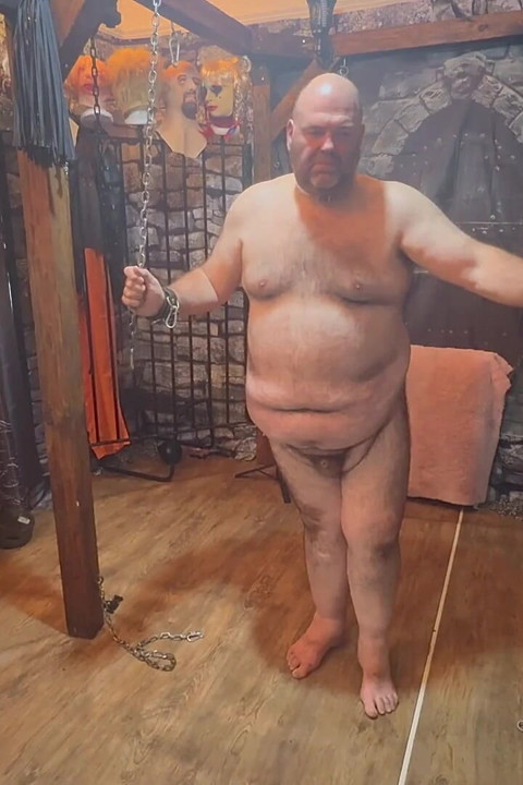 Part 1:- Domina Satana Takes Booboo and Maid Jayne in the Dungeon Before He Goes to Wales.
