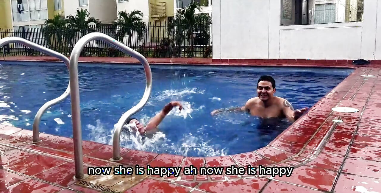 Neighbor, What Are You Doing Here? Are You Crazy? My Husband Could Arrive at Any Moment. Cumshot- Creampie.