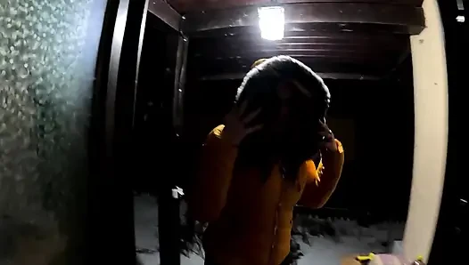 Parlak sarı delici sakso - amcık kuralı gömlek ve kıyafetlerime çifte boşalma