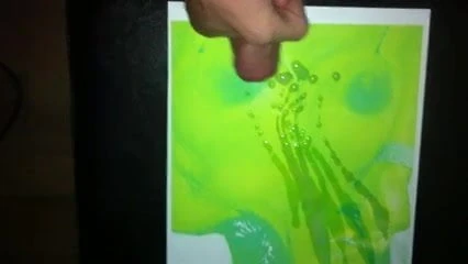 Big cumshot on picture