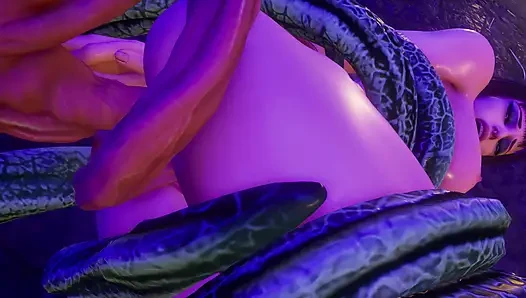 SPACE CREATURE FUCKS TEEN 3D HENTAI