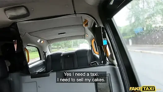Fake taxi - ateşli Rus Venera Maxima sapık bir sakso seviyor